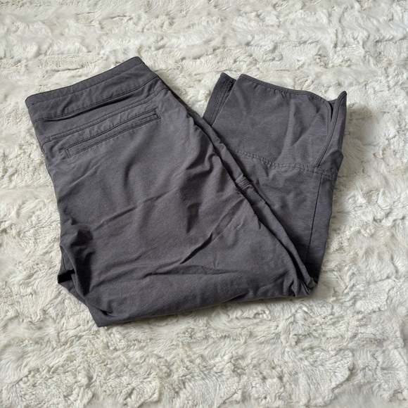 Prana Women's Size 4 Gray Cropped Pants - Picture 1 of 4